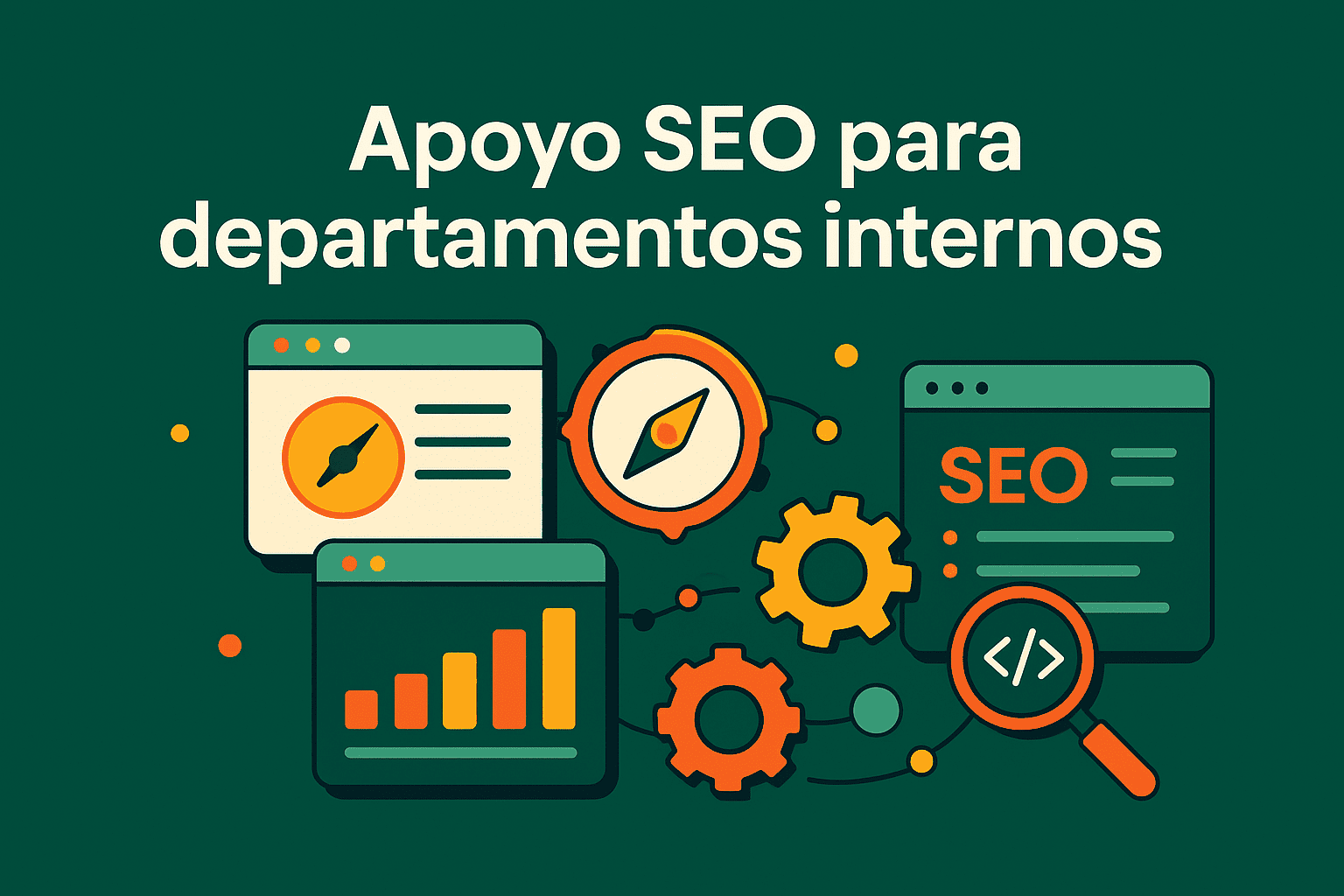 Apoyo SEO para departamentos internos