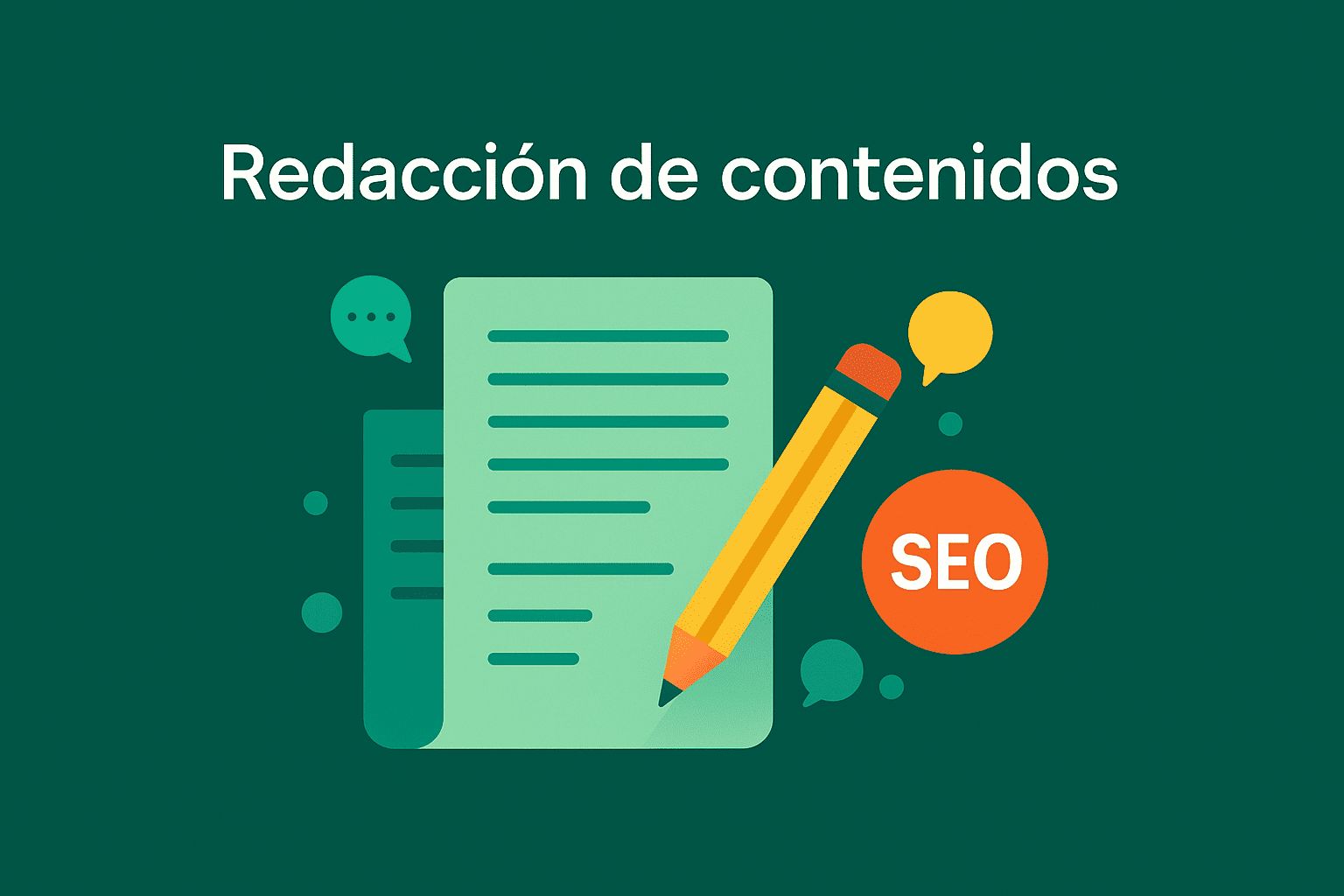 Redacci&oacute;n de contenidos